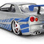 Fast & Furious Diecast Vehicle 1:24 Anniversary Nissan Skyline 19 cm