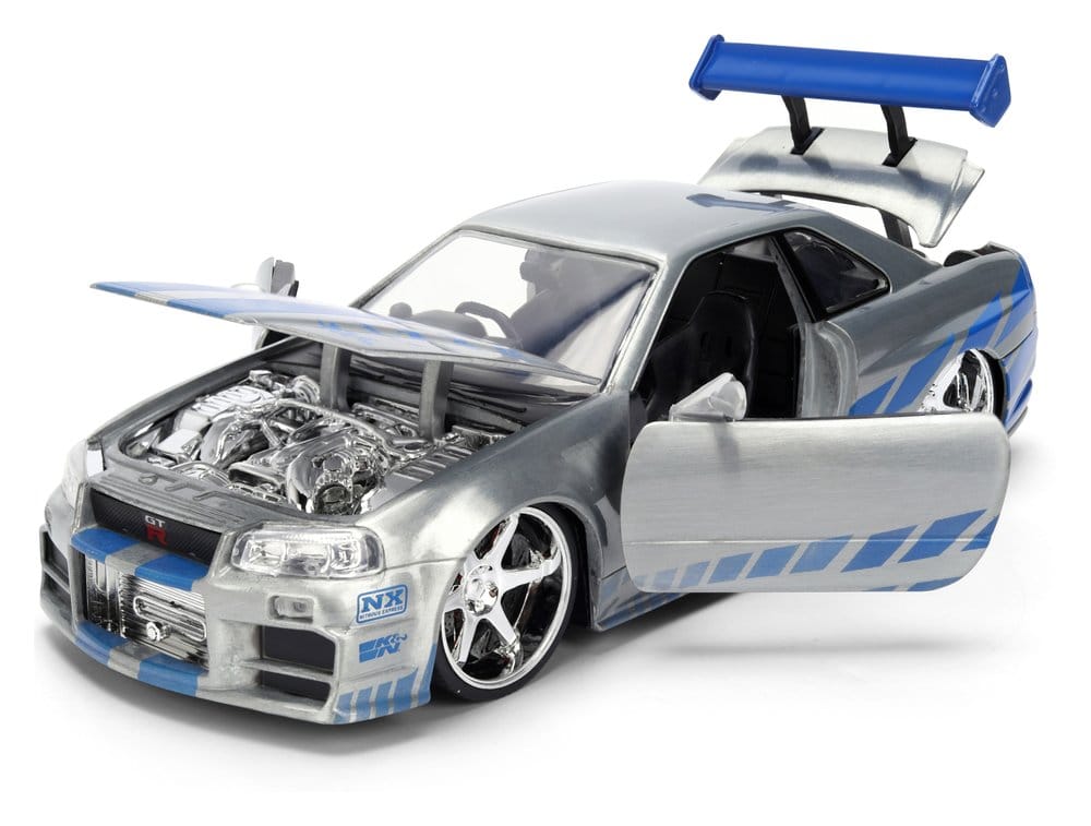 Fast & Furious Diecast Vehicle 1:24 Anniversary Nissan Skyline 19 cm