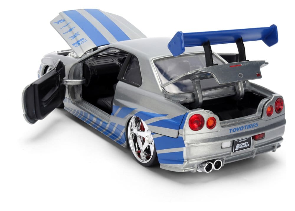 Fast & Furious Diecast Vehicle 1:24 Anniversary Nissan Skyline 19 cm