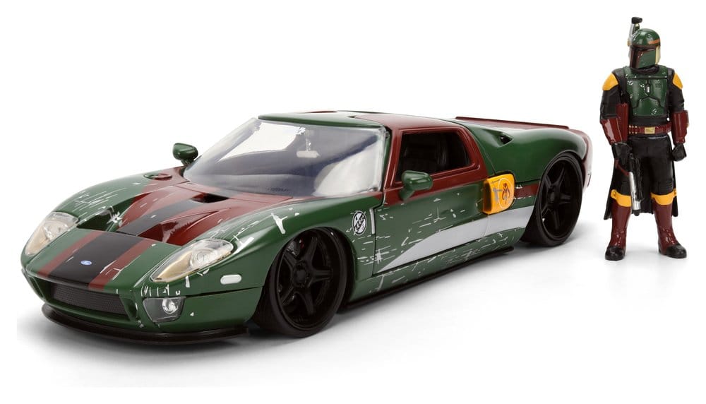 Star Wars Diecast Model 1:24 Boba Fett 2005 Ford GT