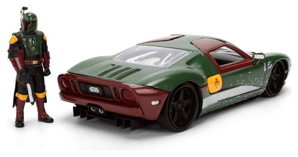 Star Wars Diecast Model 1:24 Boba Fett 2005 Ford GT