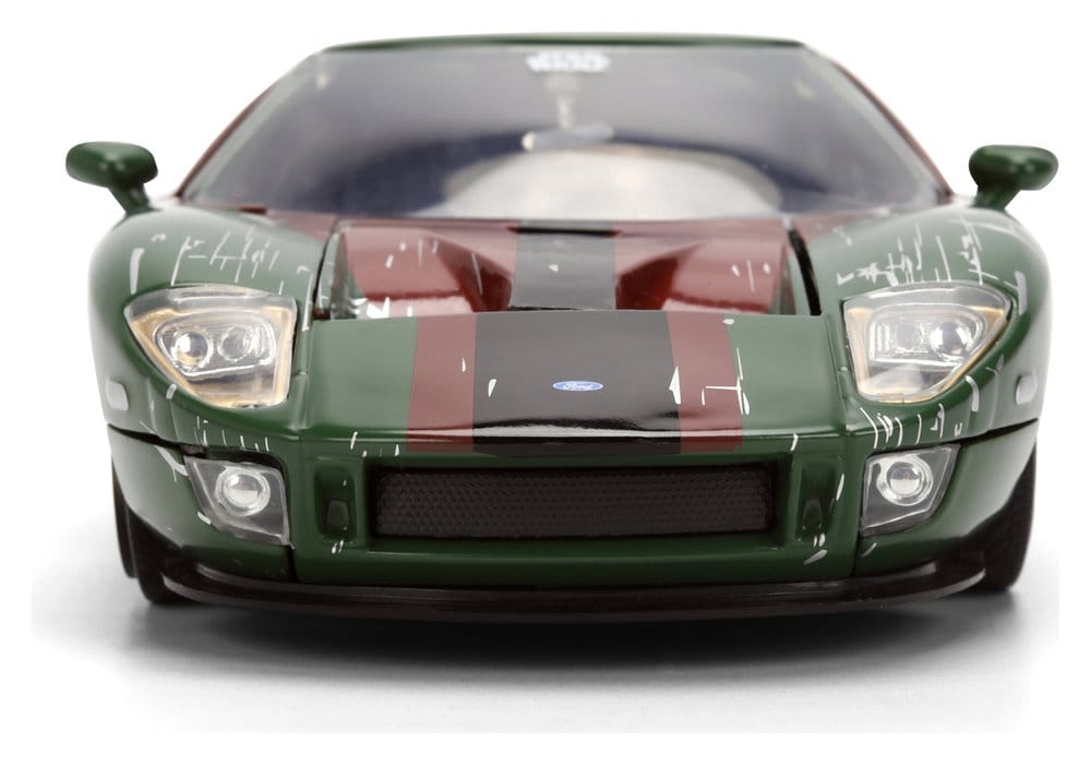 Star Wars Diecast Model 1:24 Boba Fett 2005 Ford GT