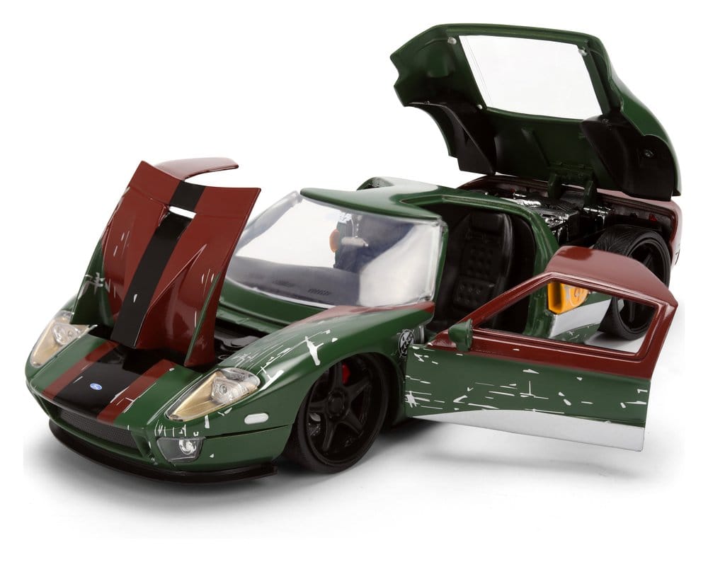 Star Wars Diecast Model 1:24 Boba Fett 2005 Ford GT
