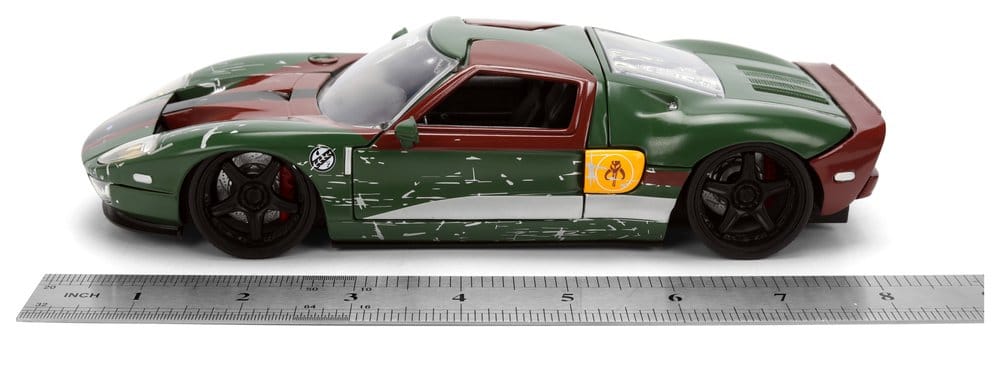 Star Wars Diecast Model 1:24 Boba Fett 2005 Ford GT