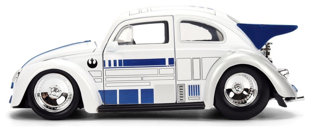Star Wars Diecast Model 1:24 R2-D2 1959 VW Drag Beetle
