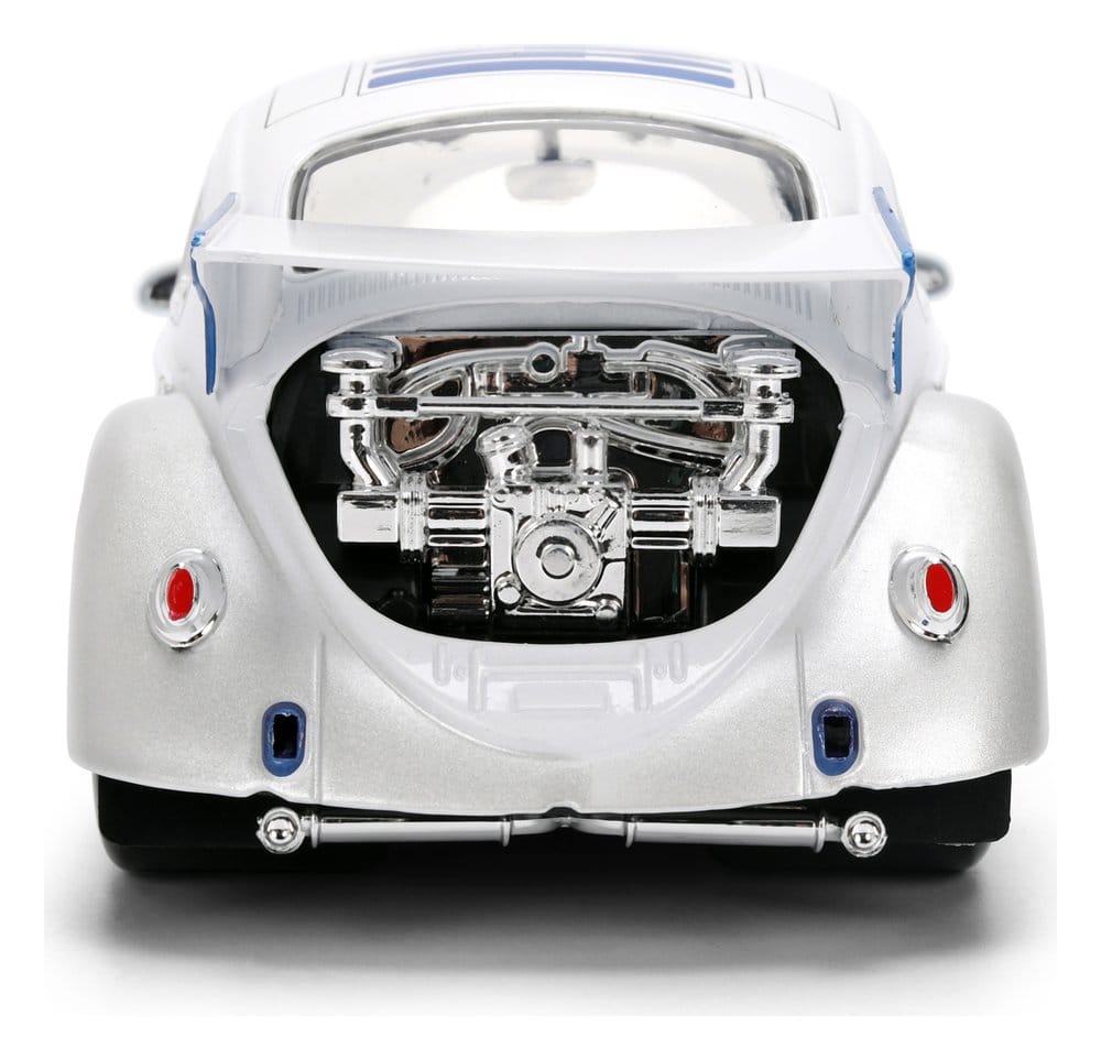 Star Wars Diecast Model 1:24 R2-D2 1959 VW Drag Beetle