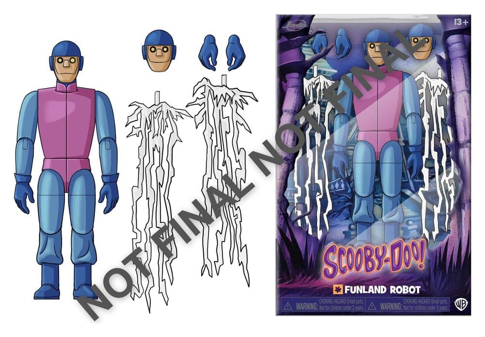 Scooby Doo Action Figure Funland Robot 16 cm