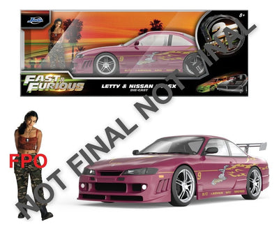 Fast & Furious Diecast Model 1/24 1997 Nissan 240SX 9 cm