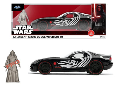 Star Wars Diecast Model 1:24 Kylo Ren Dodge Viper SRT10 2008