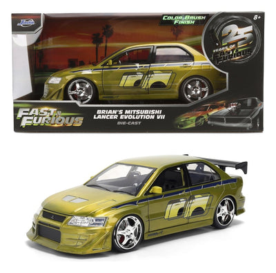 Fast & Furious Diecast Model 1/24 Anniversary Mitsubishi 9 cm