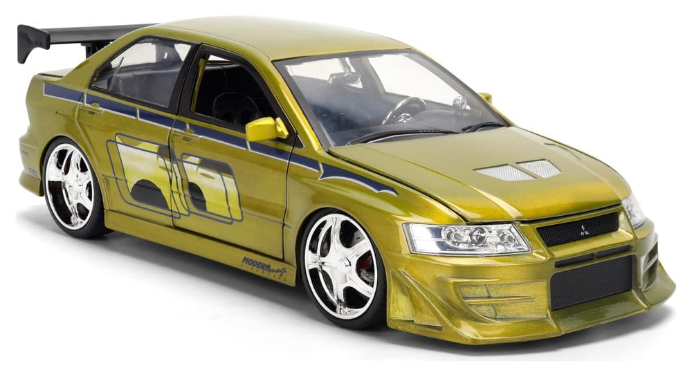 Fast & Furious Diecast Model 1/24 Anniversary Mitsubishi 9 cm