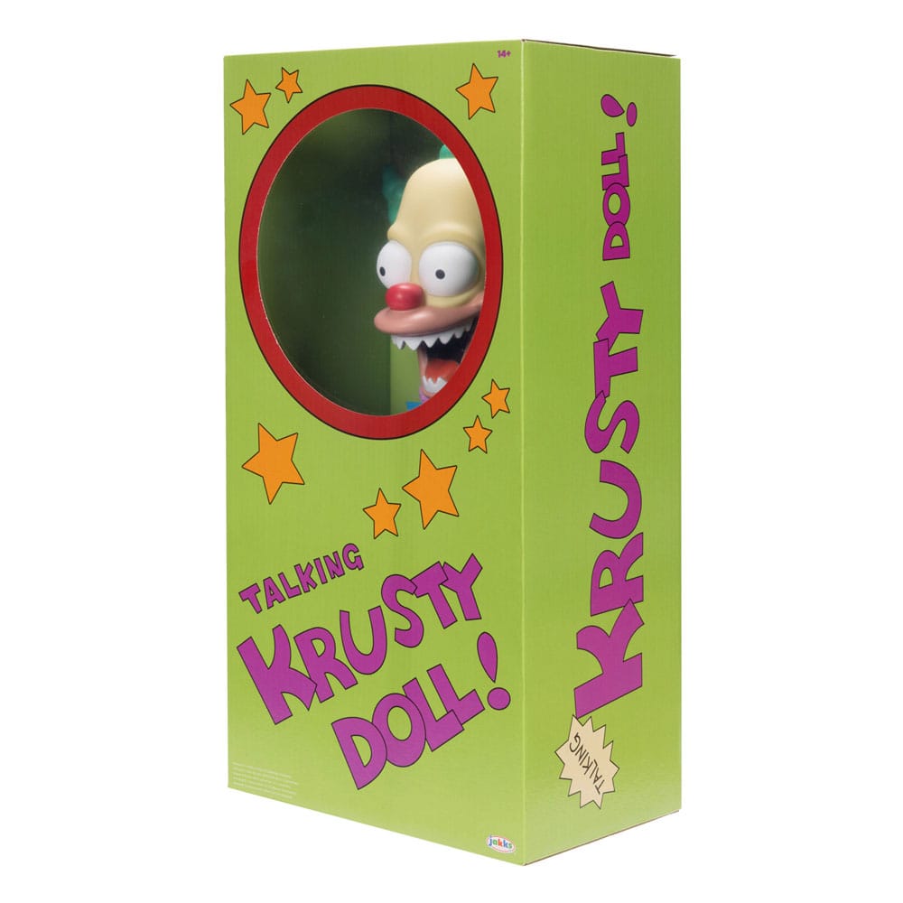 Simpsons Feature Plush Figure Krusty 44 cm - Severely damaged packaging