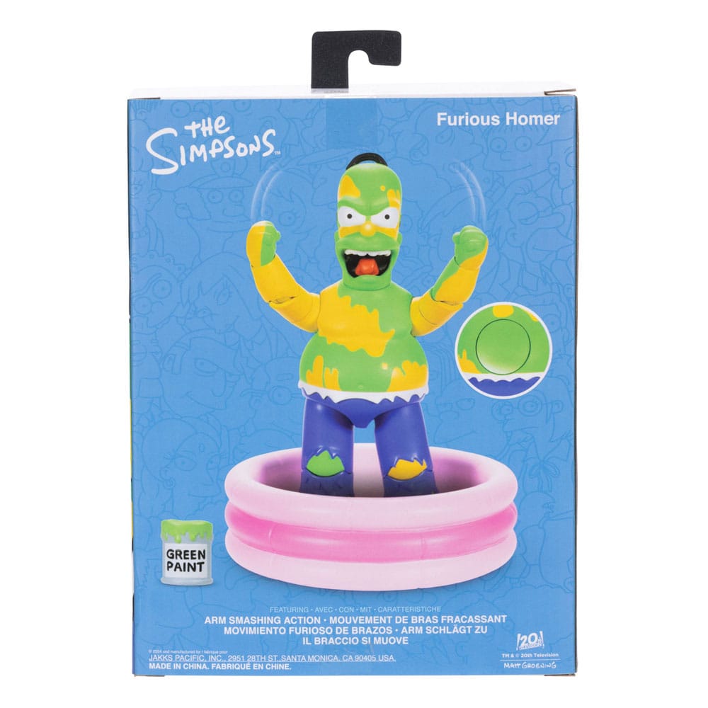 Simpsons Premium Action Figure Furious Homer 13 cm