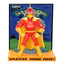 Simpsons Premium Action Figure Radioactive Man 13 cm