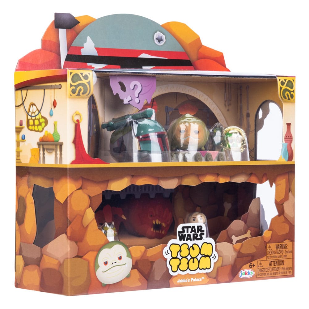 Disney Tsum Tsum Mini Figures Star Wars Jabba´s Place Deluxe Set