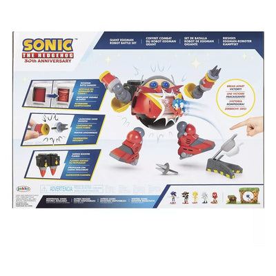 Sonic - The Hedgehog Playset Giant Eggman Robot Battle Set