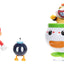 World of Nintendo Mini Figure 2-Pack Mario and Bowser Jr. Clown Car 6 cm