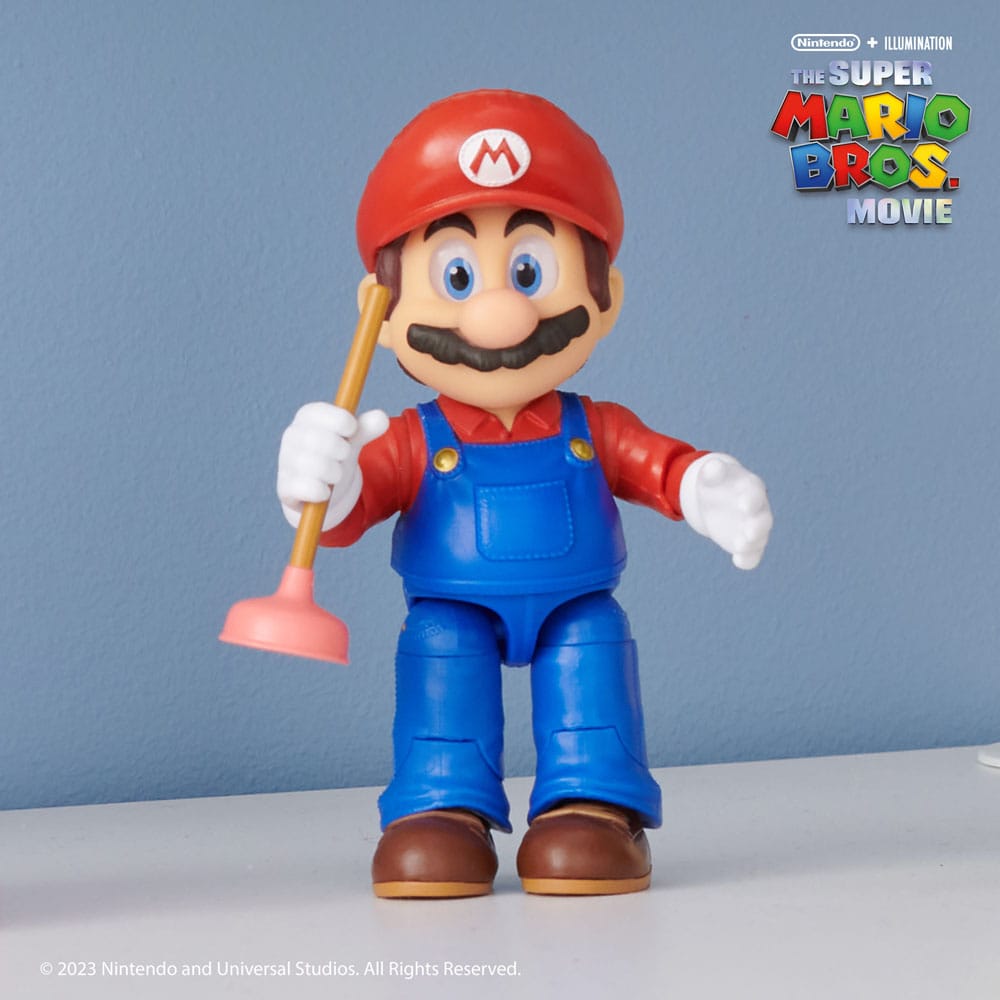 The Super Mario Bros. Movie Action Figure Mario 13 cm