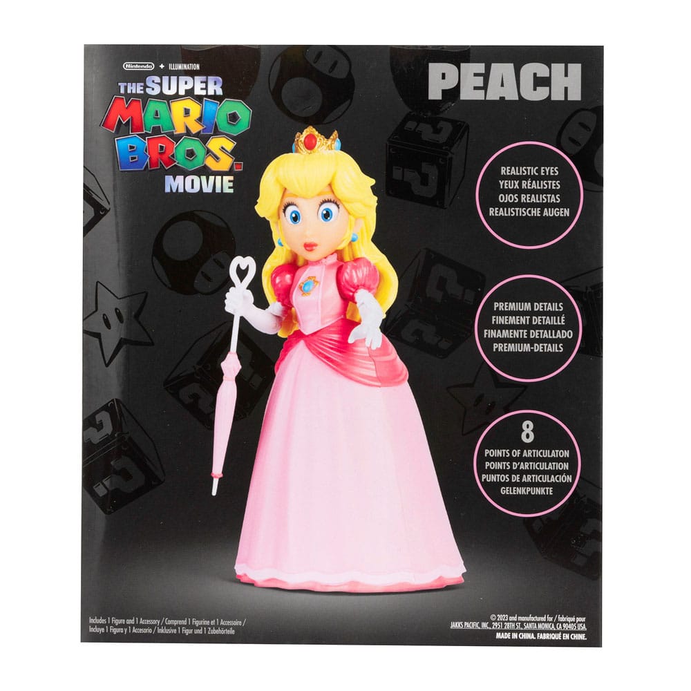 The Super Mario Bros. Movie Action Figure Peach 13 cm