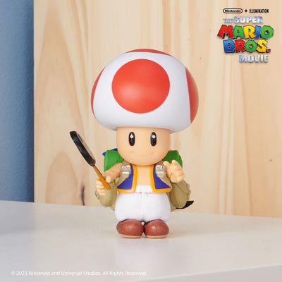 The Super Mario Bros. Movie Action Figure Toad 13 cm