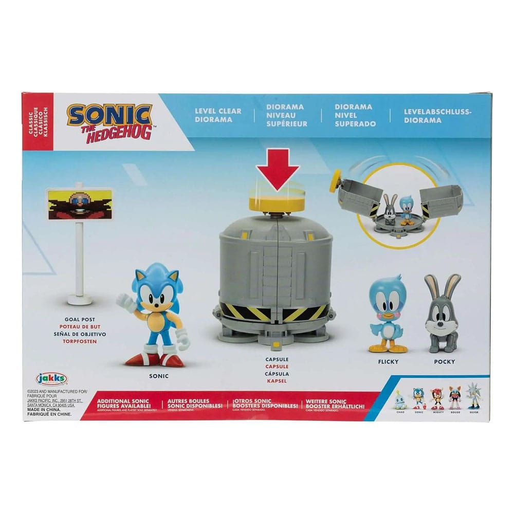 Sonic - The Hedgehog Diorama Playset Level Clear 6 cm