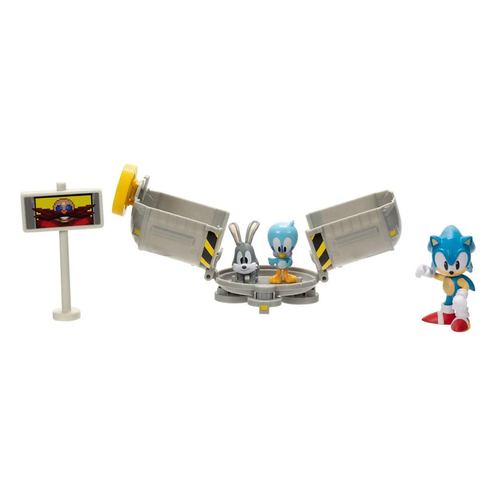 Sonic - The Hedgehog Diorama Playset Level Clear 6 cm