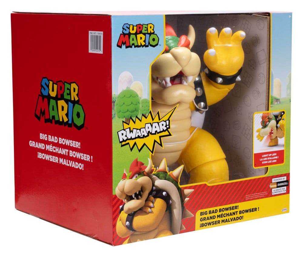 Super Mario Action Figure Big Bad Bowser 30 cm