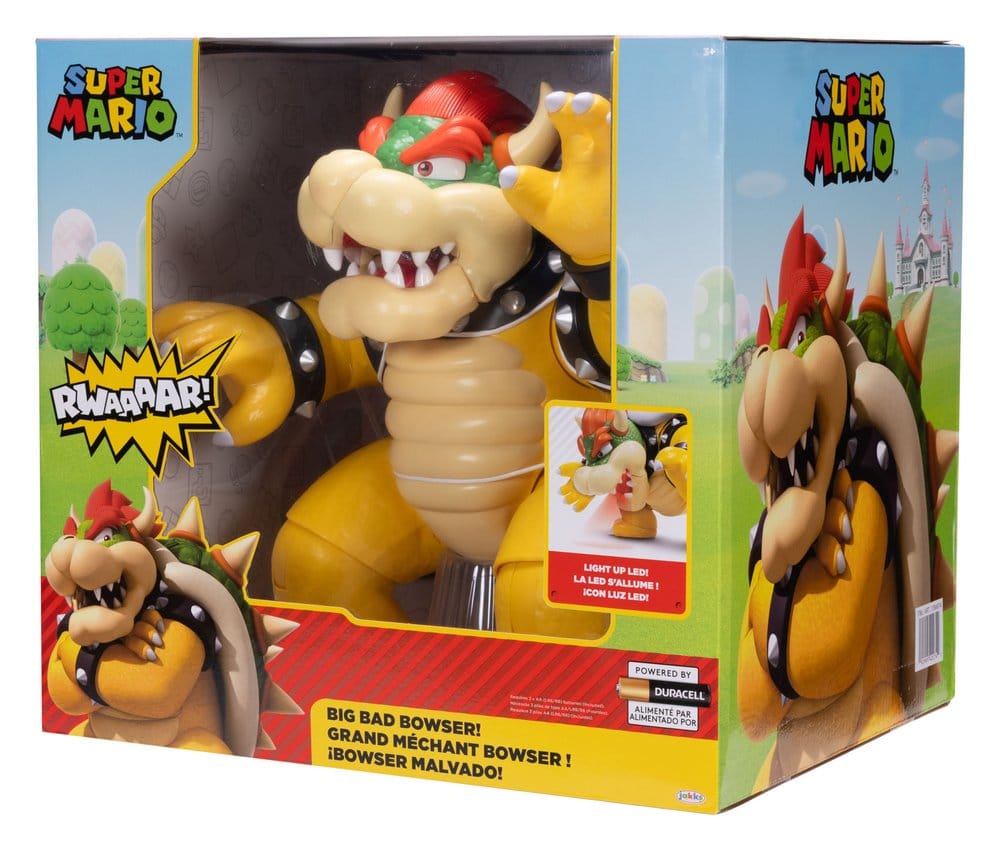 Super Mario Action Figure Big Bad Bowser 30 cm