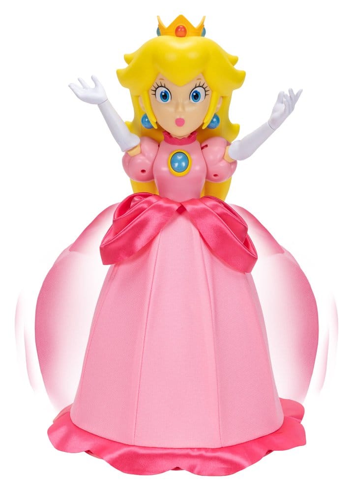 World of Nintendo Talking Action Figure Princess Peach Yours Truly 36 cm