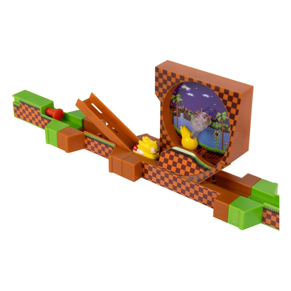 Sonic - The Hedgehog Go Go Racers Mini Figure Playset Launching ramps Deluxe