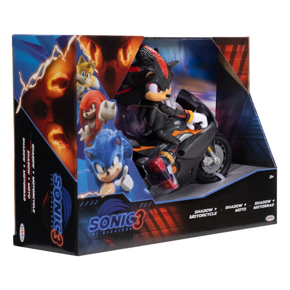 Sonic - The Hedgehog Movie 3 Action Figure with Vehicle 13 cm