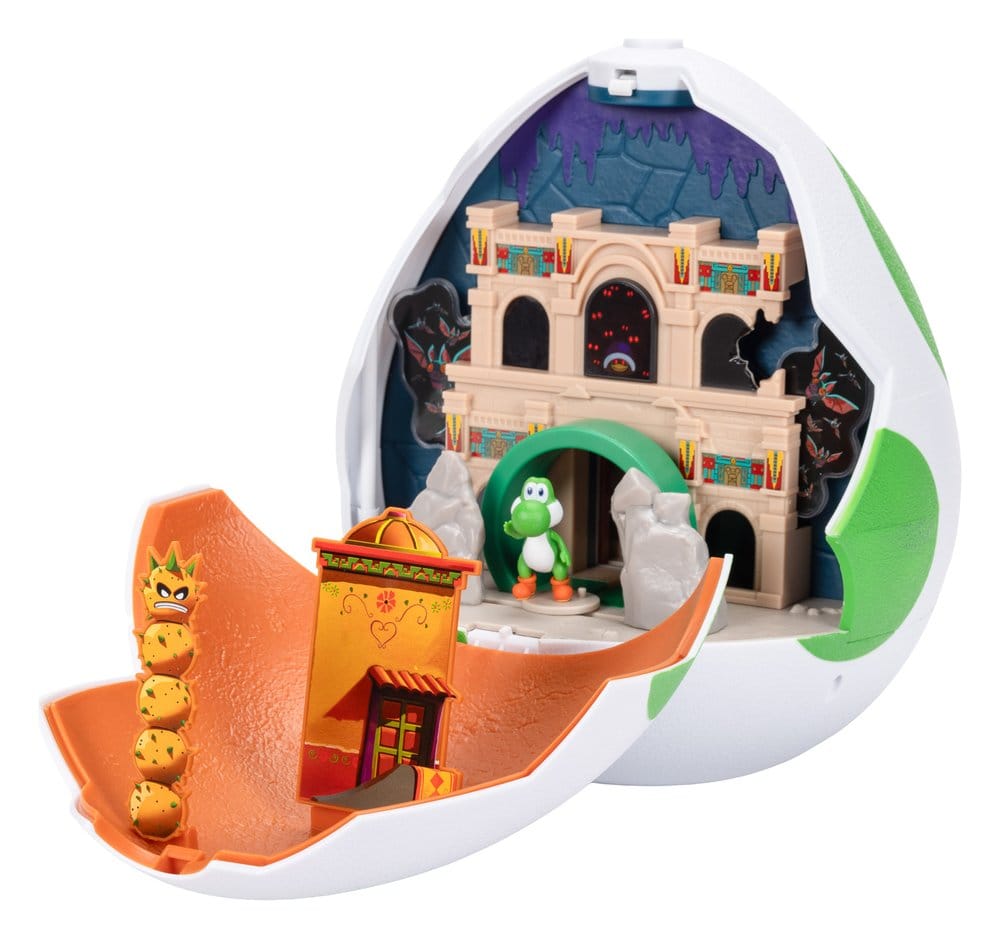 The Super Mario Galaxy Movie Playset with 2 Mini Figures Yoshi Egg