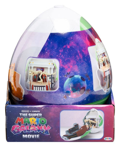 The Super Mario Galaxy Movie Playset with 2 Mini Figures Yoshi Egg