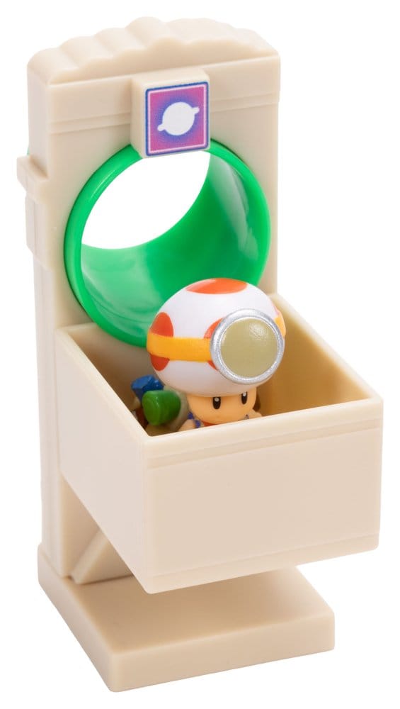 The Super Mario Galaxy Movie Diorama with 2 Mini Figures Gateway Galaxy