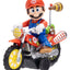 The Super Mario Galaxy Movie Action Figure with Pull Back Motorcycle Mario 6 cm