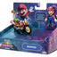 The Super Mario Galaxy Movie Action Figure with Pull Back Motorcycle Mario 6 cm