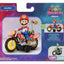 The Super Mario Galaxy Movie Action Figure with Pull Back Motorcycle Mario 6 cm