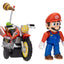 The Super Mario Galaxy Movie Action Figure with Pull Back Motorcycle Mario 6 cm