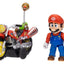 The Super Mario Galaxy Movie Action Figure with Pull Back Motorcycle Mario 6 cm