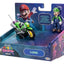 The Super Mario Galaxy Movie Action Figure with Pull Back Motorcycle Luigi 6 cm