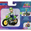 The Super Mario Galaxy Movie Action Figure with Pull Back Motorcycle Luigi 6 cm