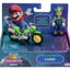 The Super Mario Galaxy Movie Action Figure with Pull Back Motorcycle Luigi 6 cm