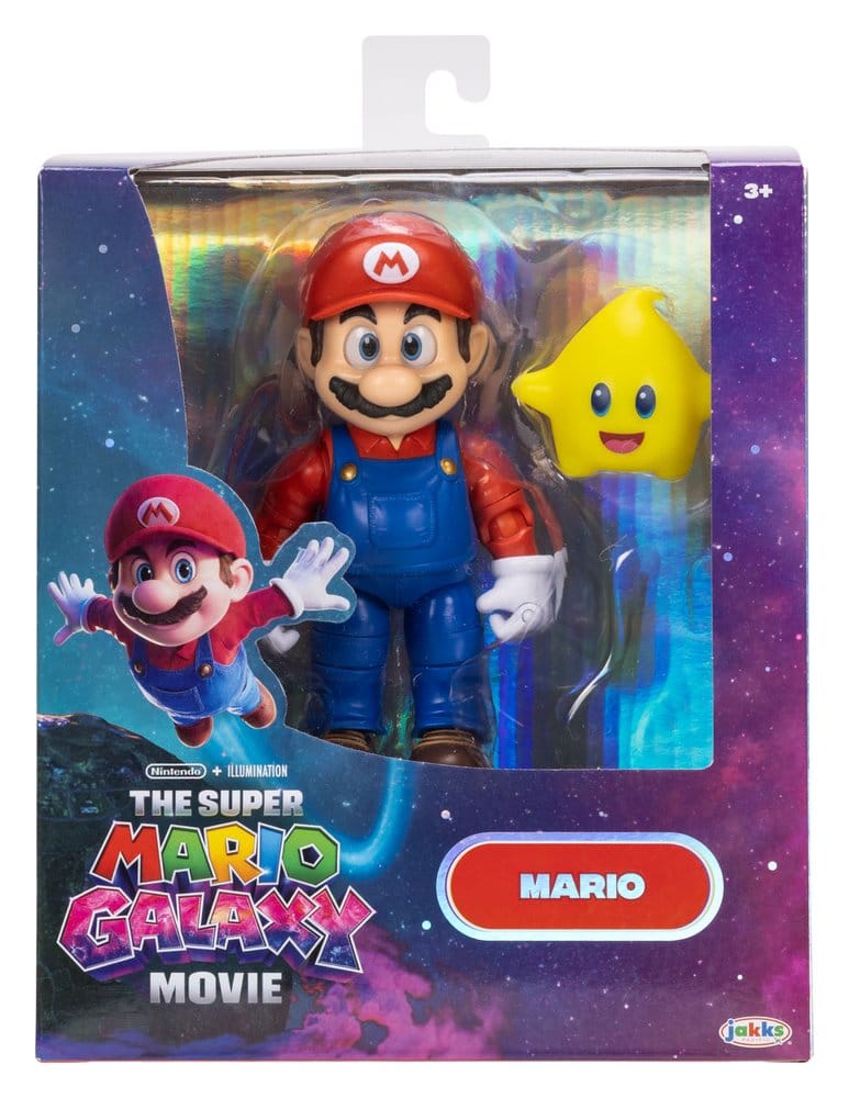 The Super Mario Galaxy Movie Action Figure Mario 13 cm