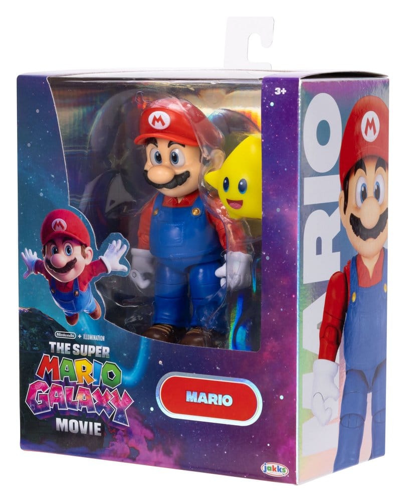 The Super Mario Galaxy Movie Action Figure Mario 13 cm
