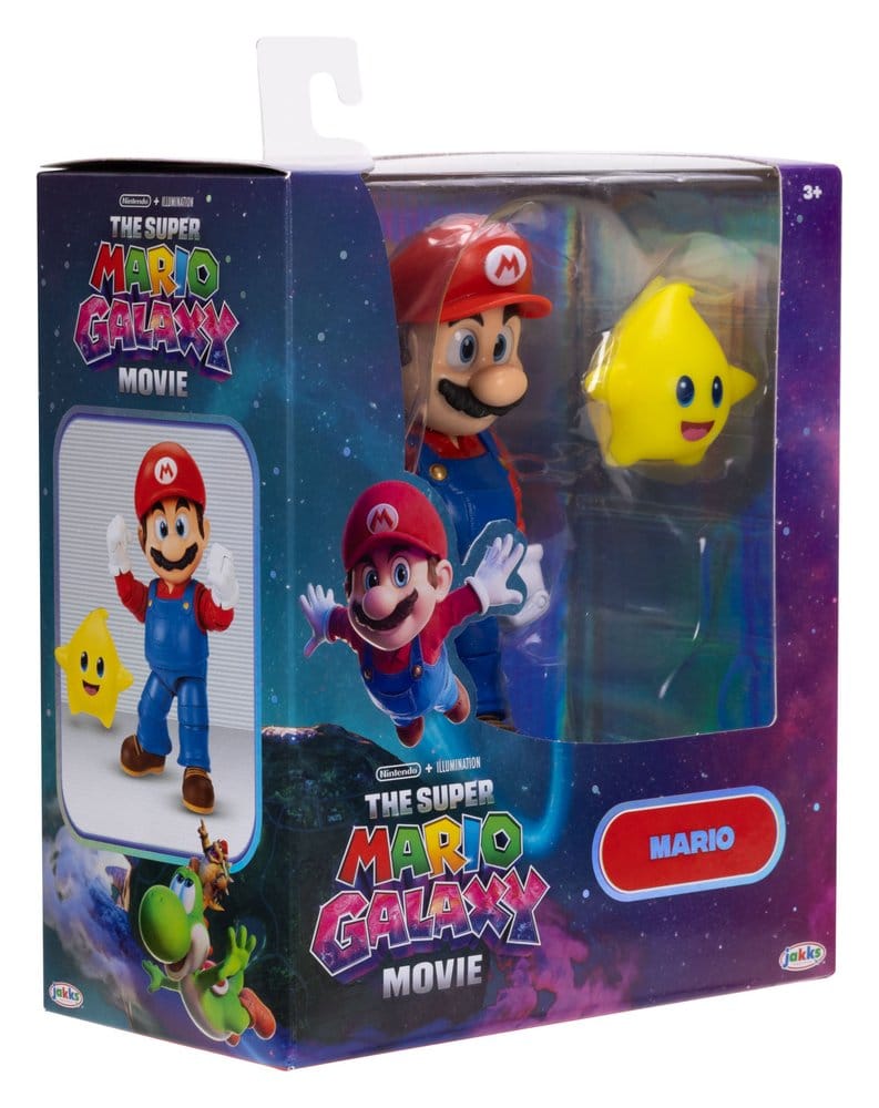The Super Mario Galaxy Movie Action Figure Mario 13 cm