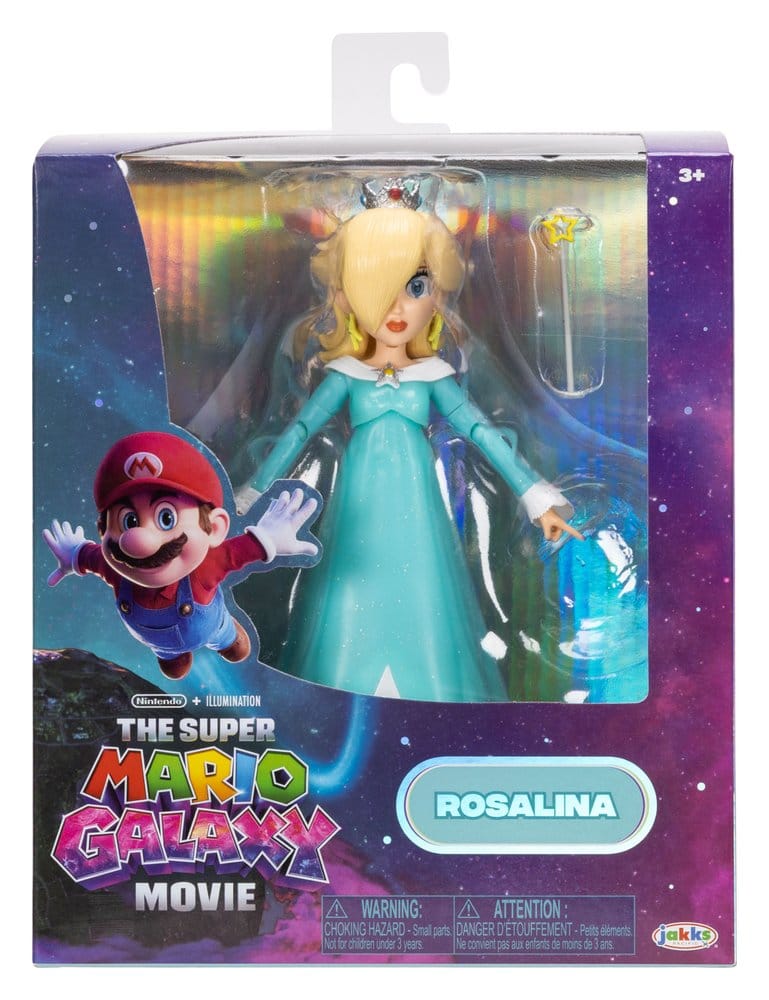 The Super Mario Galaxy Movie Action Figure Rosalina 13 cm