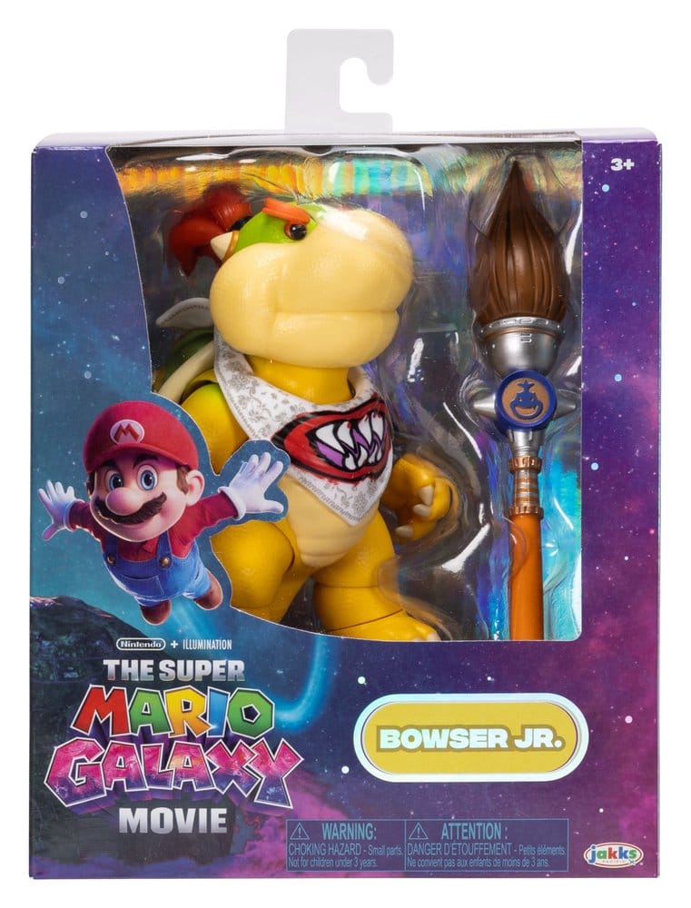 The Super Mario Galaxy Movie Action Figure Bowser Jr. 13 cm
