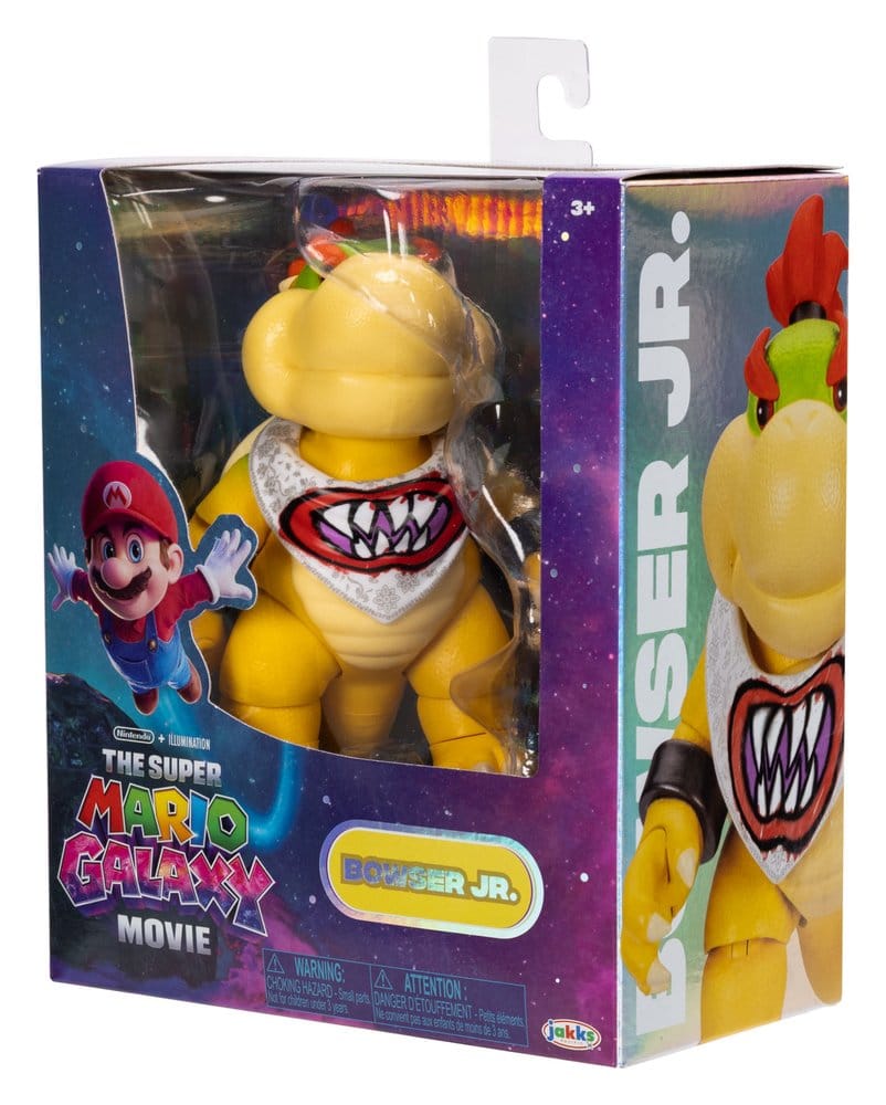 The Super Mario Galaxy Movie Action Figure Bowser Jr. 13 cm - Damaged packaging