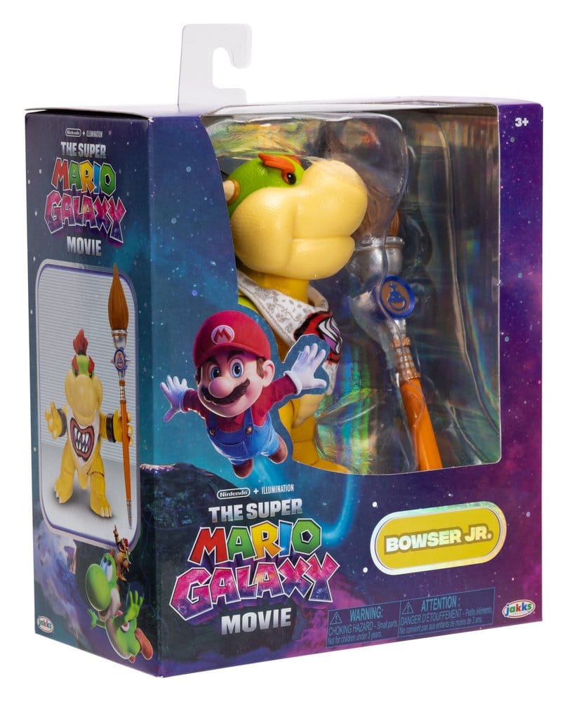 The Super Mario Galaxy Movie Action Figure Bowser Jr. 13 cm