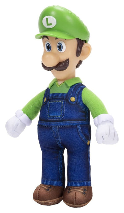 The Super Mario Galaxy Movie Plush Figure Luigi 23 cm